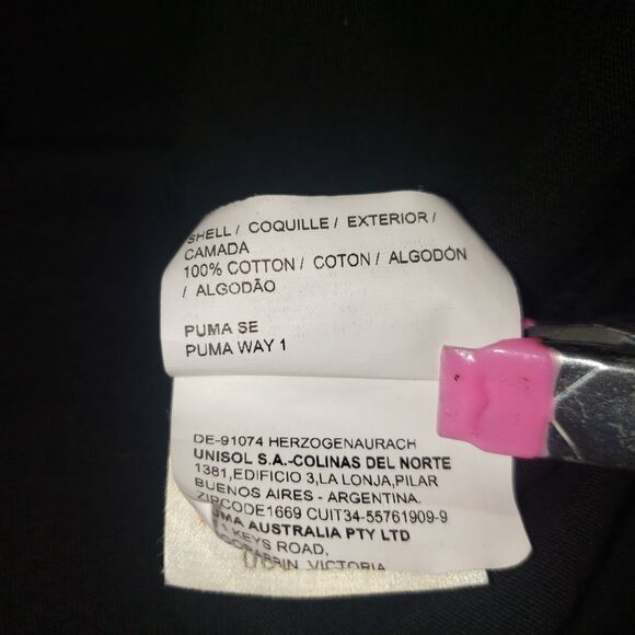 PUMA Scuderia Ferrari Big Shield Logo Black T Shirt Mens Size XXL - Picture 6 of 8